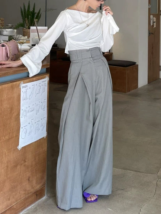 VERILADY |クロスタックワイドパンツ