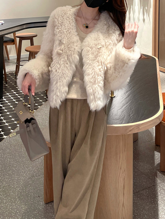 VERILADY |(予約販売)ファーコート ショート丈