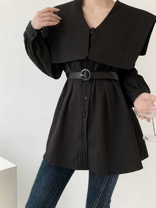 VERILADY | (在庫僅か)デザインレディースコートワンピース ボリューム袖