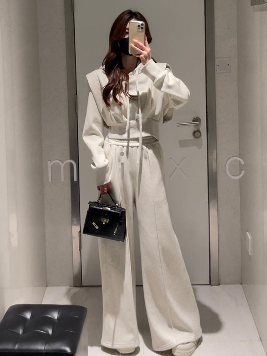 VERILADY |スウェットトップス×ロングパンツ2点セットアップ