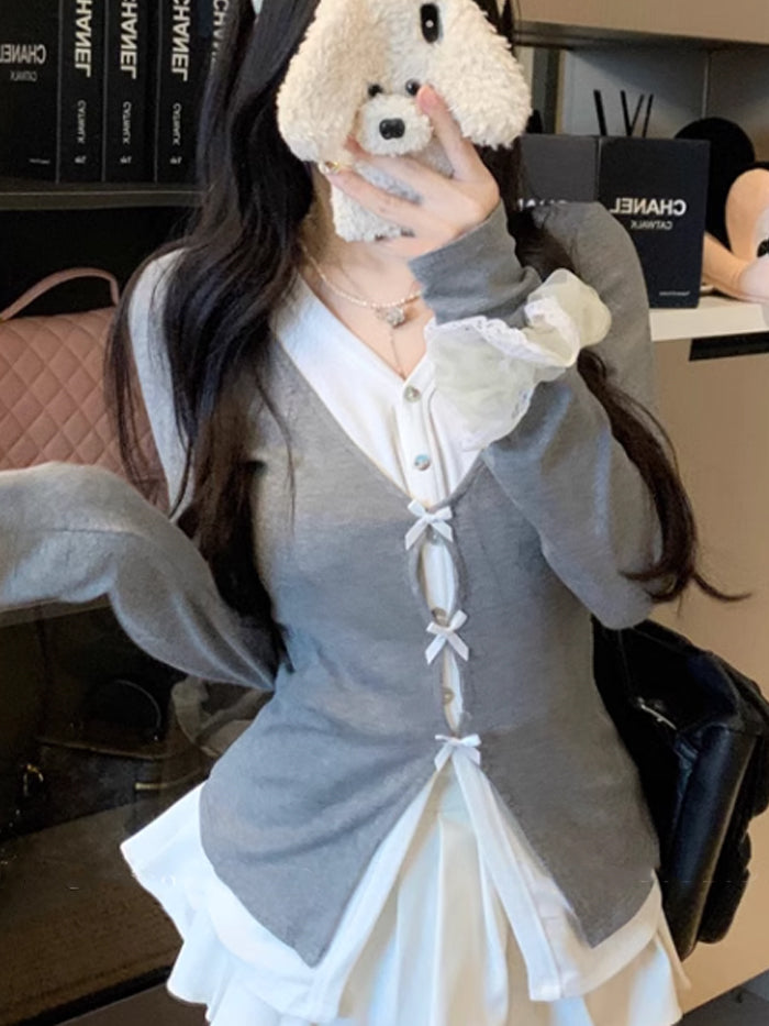 VERILADY |フェイクツーピースTシャツ
