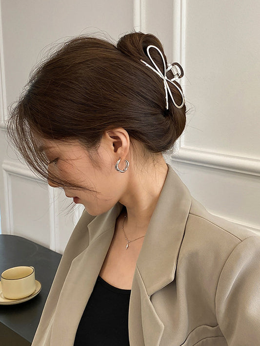 VERILADY | リボンモチーフバンスクリップ 髪留め ヘアクリップ 髪飾り