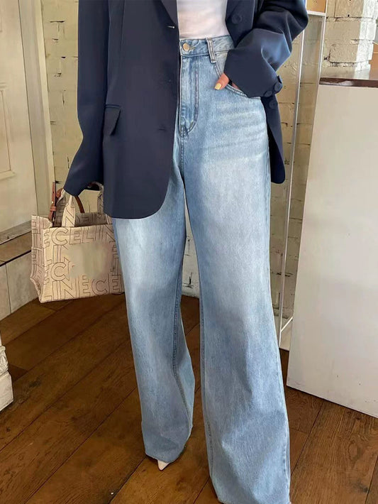 VERILADY |バックハートペイントデザインデニムパンツ