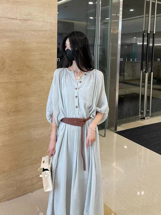 VERILADY |(予約販売)トレンドフレンチマキシワンピース(期間限定ベルトおまけ付き)