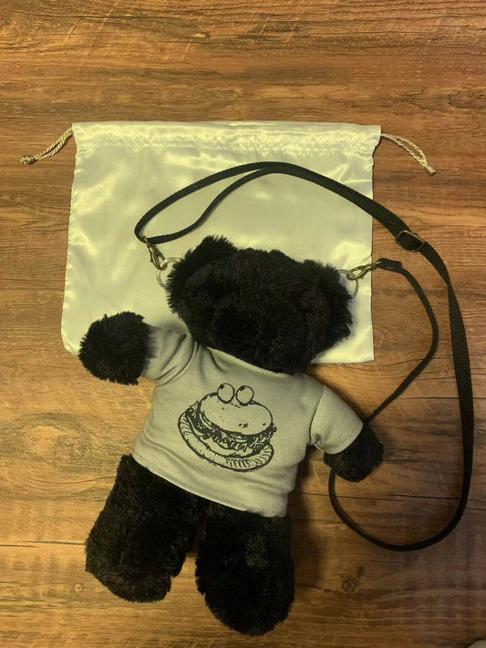 VERILADY |オリジナルデザインベアミニバッグ くまぬいぐるみスマートフォンバッグ スマホポシェット