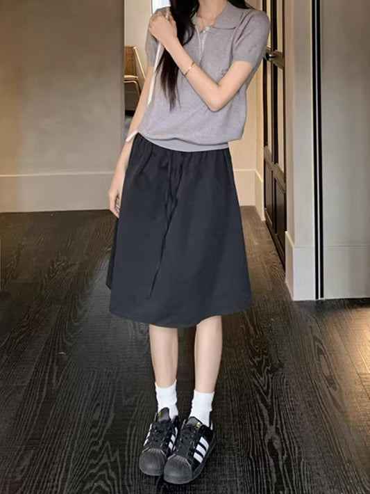 VERILADY |ポロTシャツ+スカート 2点セットアップ