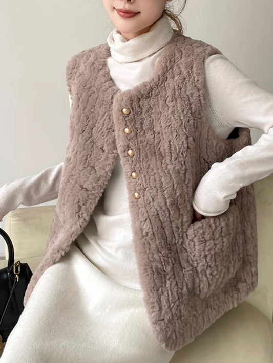 VERILADY | ふわもこ秋冬ムードボアベスト