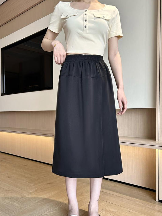 VERILADY |ゴムウエストスカートパンツ