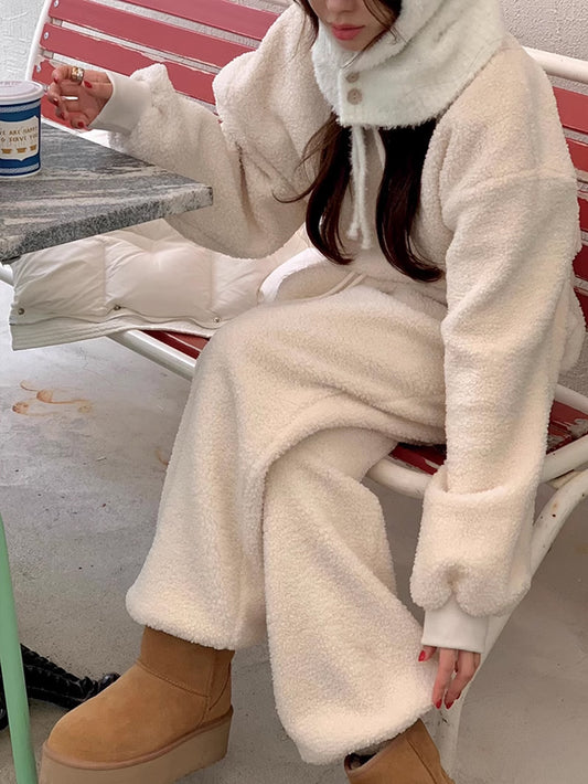 VERILADY |秋冬もこもこスウェット2点セットアップ