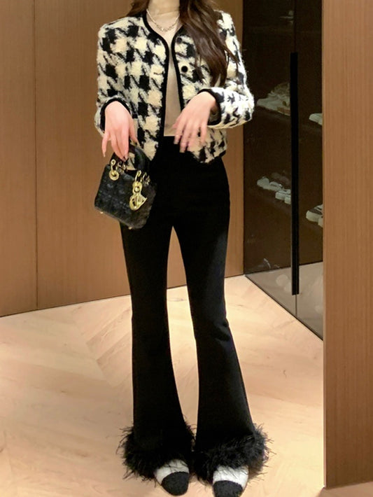 VERILADY | レディースフェザーがついたパンツ