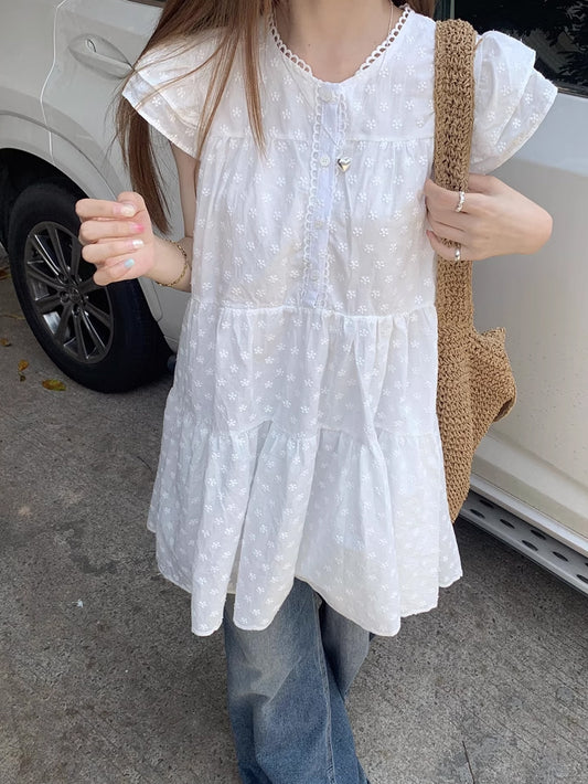 VERILADY |フリルスリーブブラウス