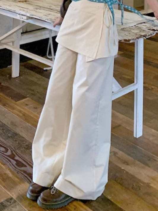 VERILADY |スカートレイヤードパンツ スカパン