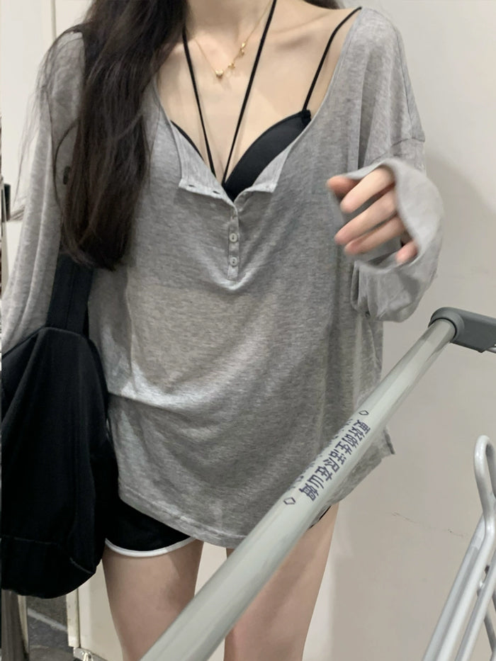VERILADY |サマーニットプルオーバー 日焼け対策