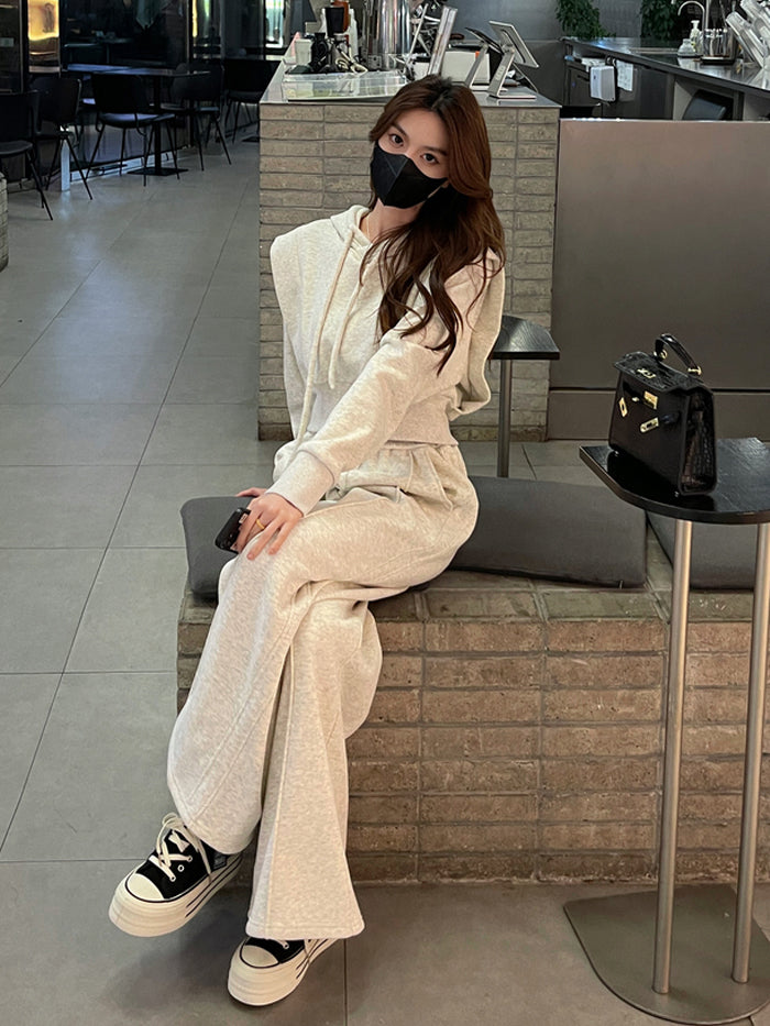 VERILADY |スウェットトップス×ロングパンツ2点セットアップ