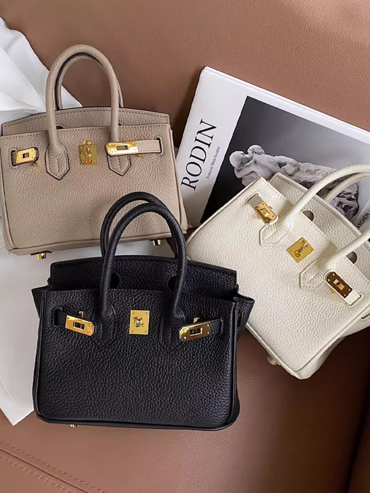 VERILADY | 本革レディースバッグハンドバッグ 3色展開