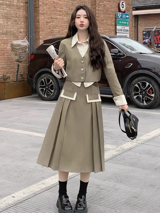 VERILADY |(2タイプ選べる)ジャケット2点セットアップ