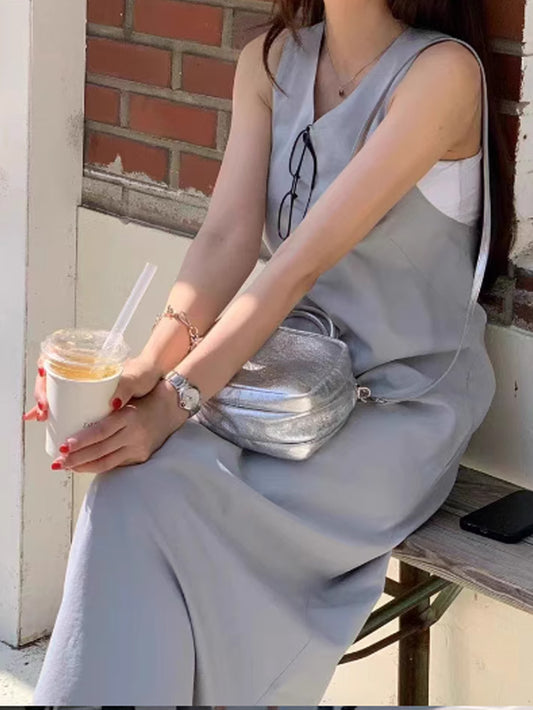 VERILADY |バッククロスデザインキャミワンピ サロペット