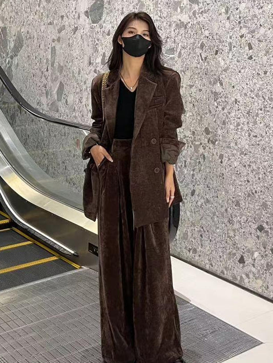 VERILADY |(予約販売)トレンドテーラードジャケット&パンツ2点セットアップ