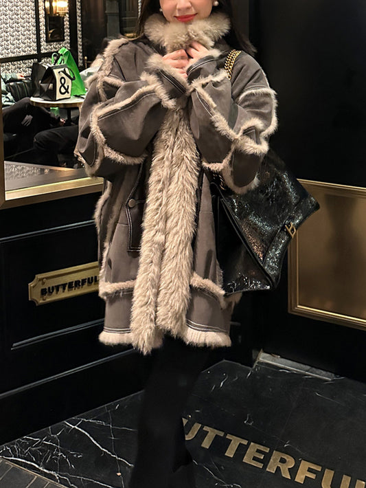 VERILADY |(予約販売)ヴィンテージ感ヴィーガンレザーコート