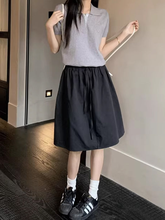 VERILADY |ポロTシャツ+スカート 2点セットアップ
