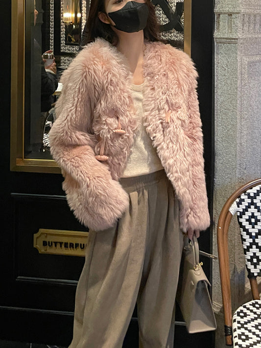 VERILADY |(予約販売)ファーコート ショート丈