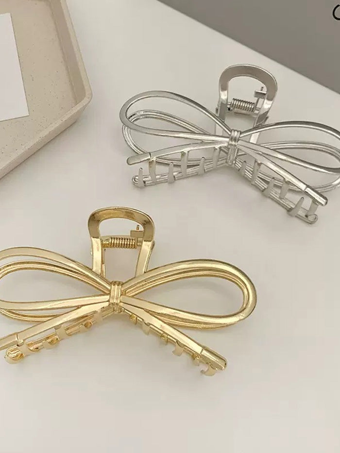 VERILADY | リボンモチーフバンスクリップ 髪留め ヘアクリップ 髪飾り