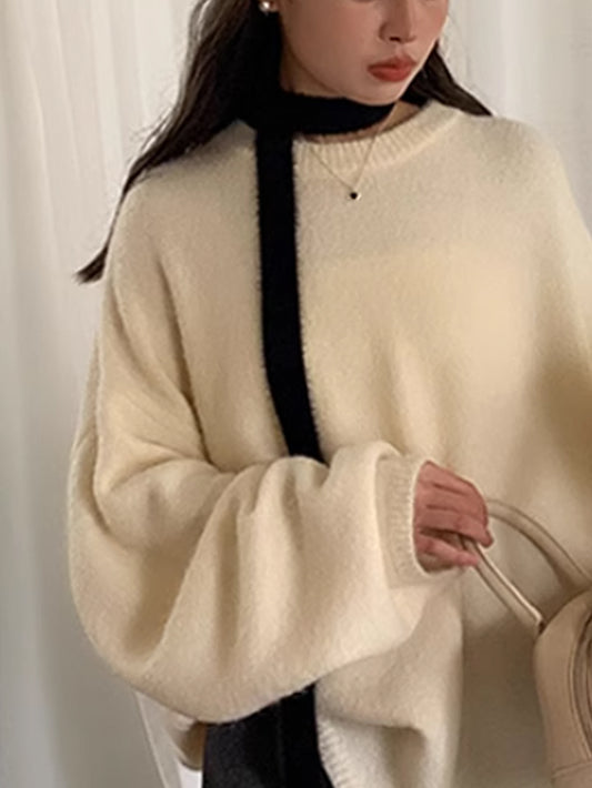 VERILADY | ロングタイ スカーフ/スキニーマフラー ネクタイ ネックウォーマー