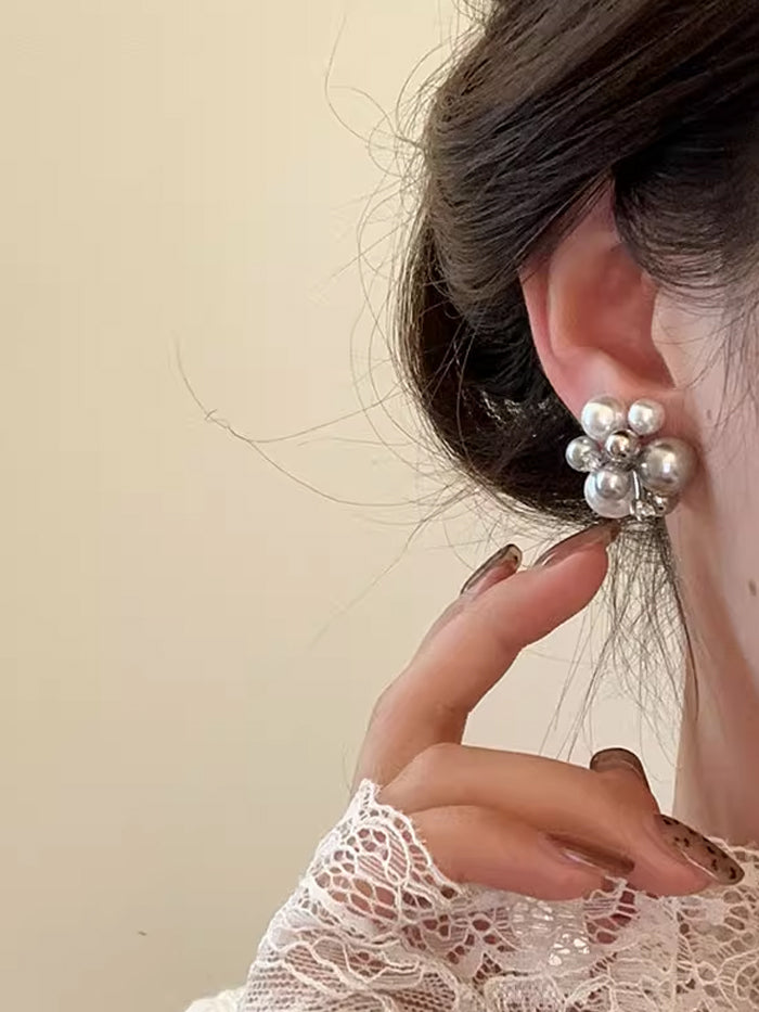 TikTokLIVE | パール風ネックレス パール風ピアス アクセサリー