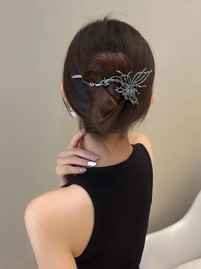 VERILADY |蝶々バタフライ バンスクリップ 髪留め ヘアクリップ 髪飾り