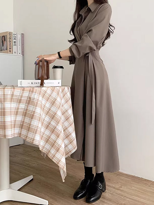 VERILADY |ウエストデザインシャツワンピース