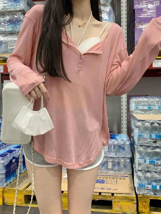 VERILADY |サマーニットプルオーバー 日焼け対策