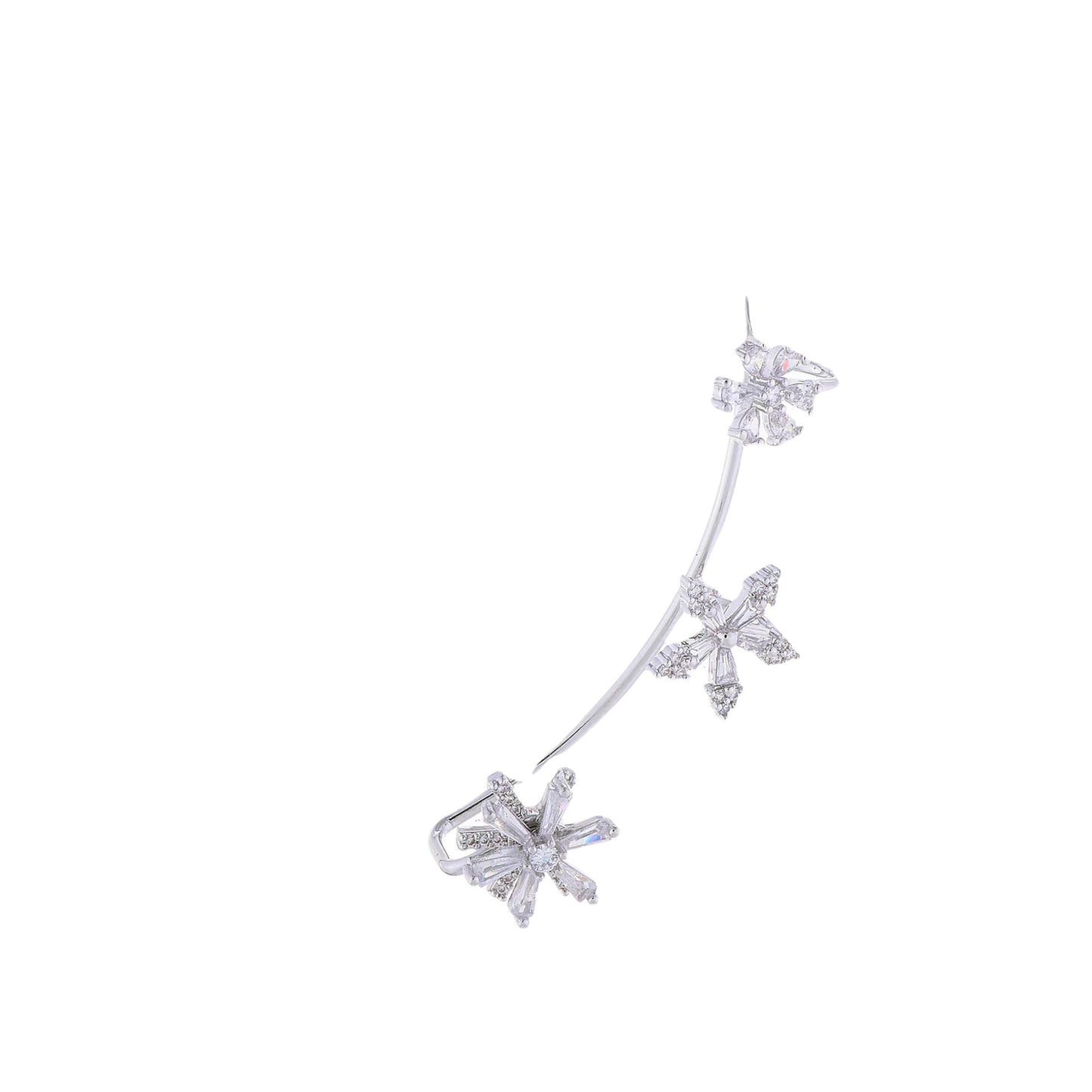 VERILADY | きらきらおしゃれイヤーカフ 耳掛 クリップ ピアス アクセサリー イヤリング
