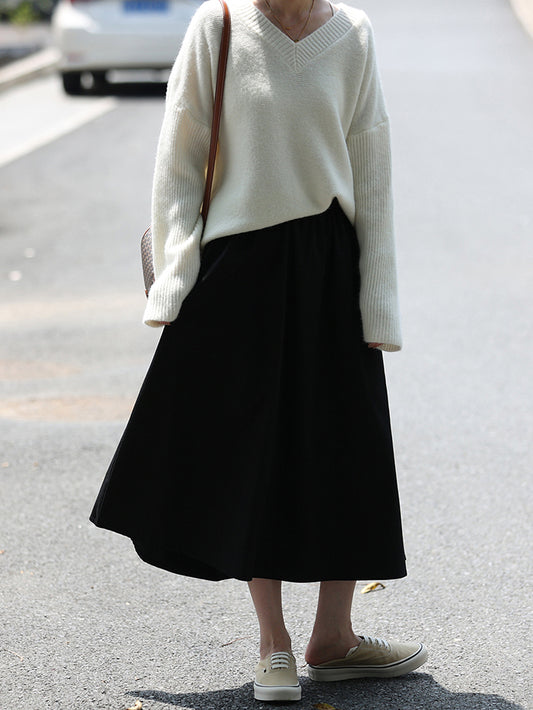 VERILADY | Chân váy chữ A dài kiểu Pháp