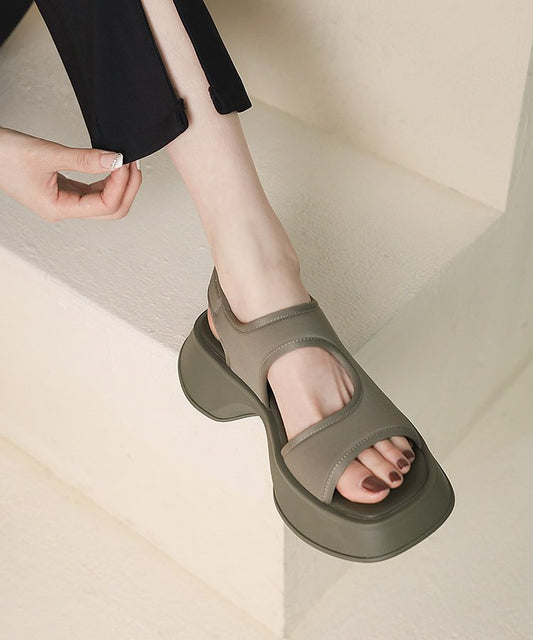 スポーティスクエア厚底サンダル 10