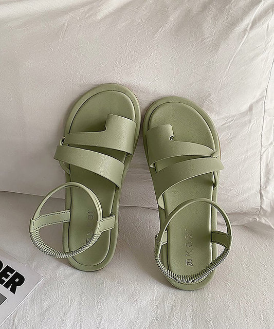 ナロートングフラットサンダル 5