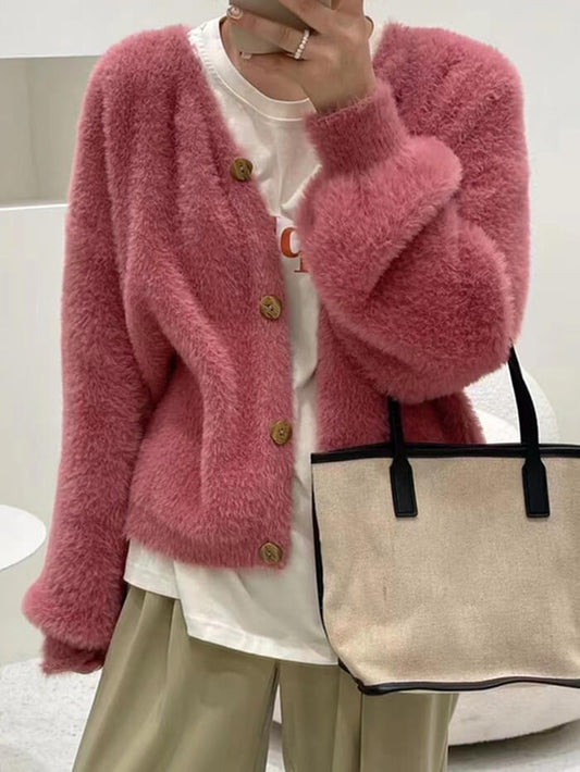 XÁC MINH | CARDIGAN SHAGY KNIT