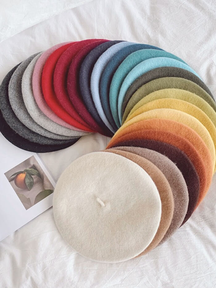 VERILADY | Mũ beret dễ thương phong cách retro dành cho người lớn