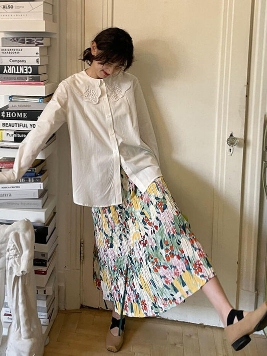 VERILADY | Váy hoa chữ A