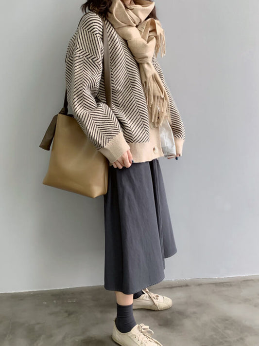 XÁC MINH | HERRINGBONE KNIT CARDIGAN