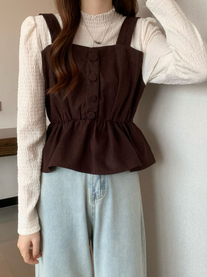 VERILADY | NÚT VEST LỚP ÁO PHÁP