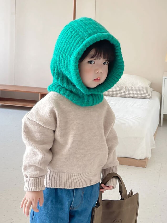 VERILADY | Balo Hàn Quốc Mũ Giữ Ấm Cổ Dễ Thương Phong Cách Hàn Quốc