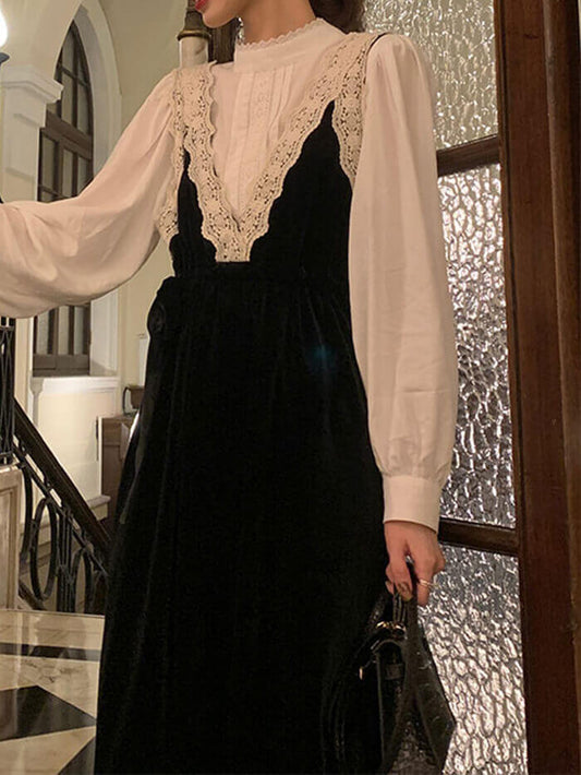 VERILADY |Váy nhảy Corten thiết kế ren