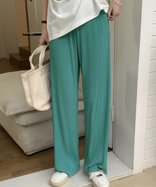 ハイウエストプリーツワイドルーズパンツ 1