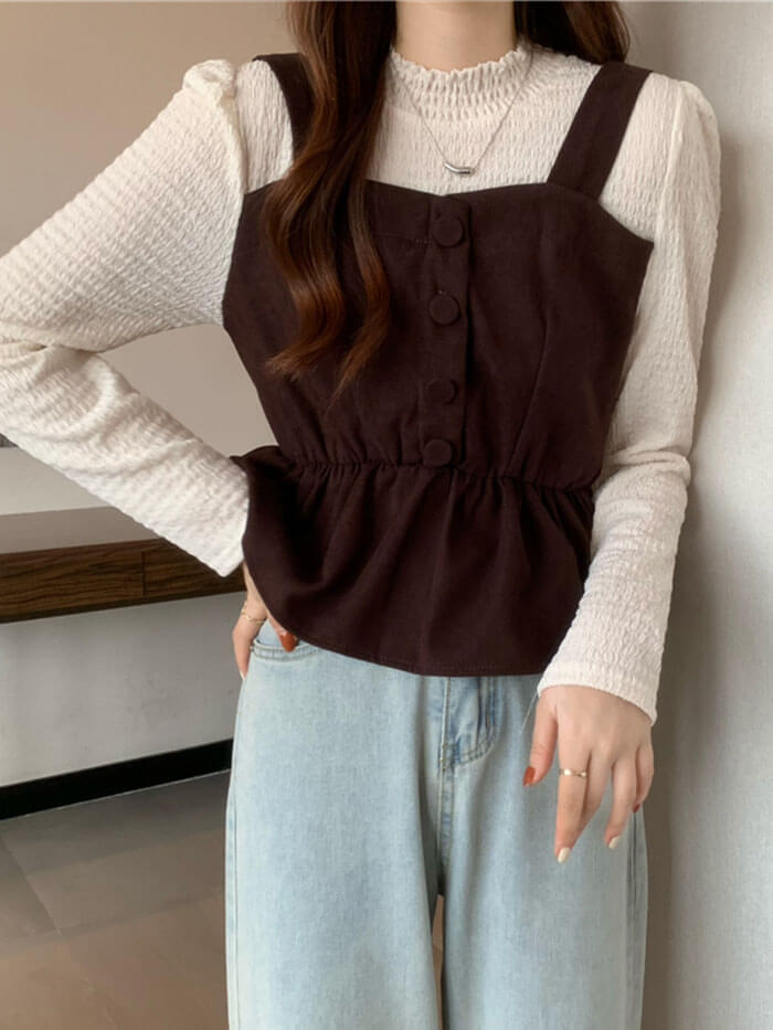 VERILADY | NÚT VEST LỚP ÁO PHÁP