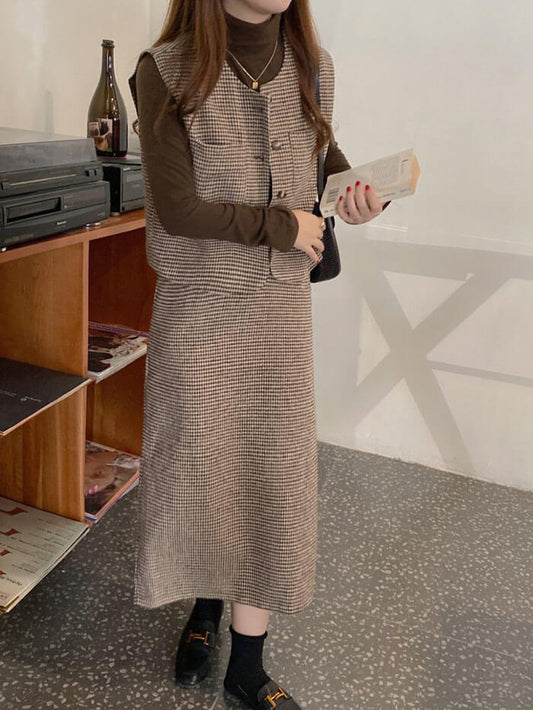 VERILADY | Cài đặt áo vest & váy retro