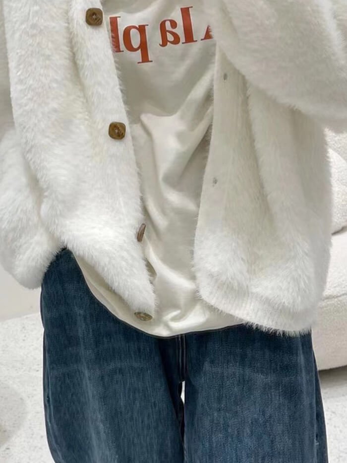 XÁC MINH | CARDIGAN SHAGY KNIT