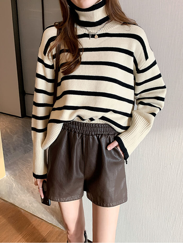 VERILADY | Quần Short Giả Da