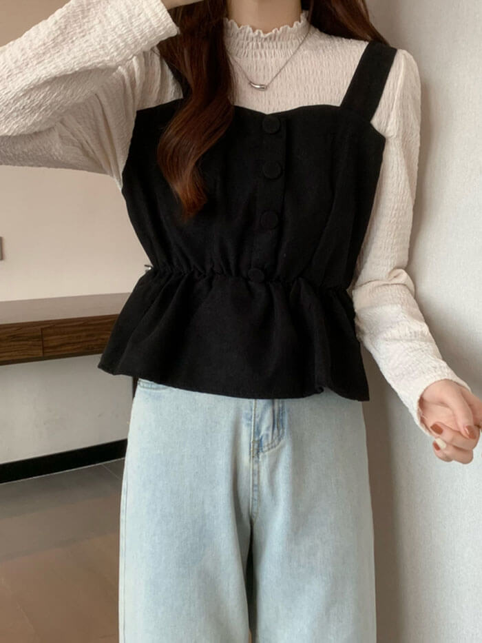 VERILADY | NÚT VEST LỚP ÁO PHÁP