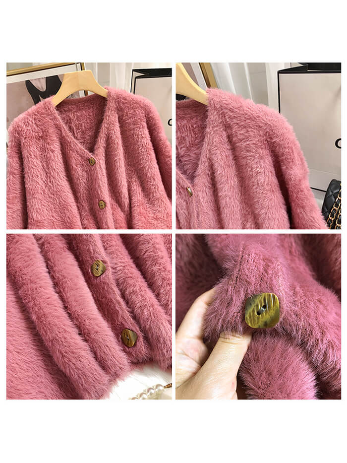 XÁC MINH | CARDIGAN SHAGY KNIT