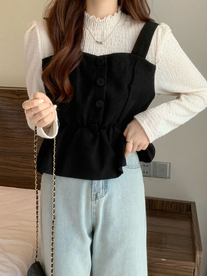 VERILADY | NÚT VEST LỚP ÁO PHÁP